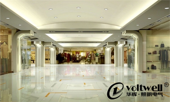 商場入口照明-華輝照明