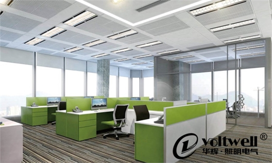 華輝照明LED格柵燈盤應(yīng)用