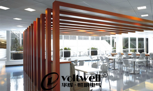 佛山華輝-格柵燈盤照明