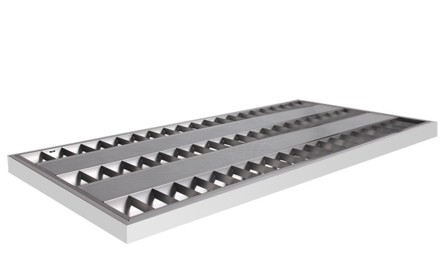 1.	華輝照明專(zhuān)業(yè)LED格柵燈盤(pán)廠(chǎng)家,產(chǎn)品有T8格柵燈盤(pán)，T5格柵燈盤(pán)，明裝格柵燈盤(pán)，暗裝格柵燈盤(pán)，是一家集研發(fā)、生產(chǎn)、銷(xiāo)售于一體的綜合性L(fǎng)ED室內(nèi)照明生產(chǎn)服務(wù)商。