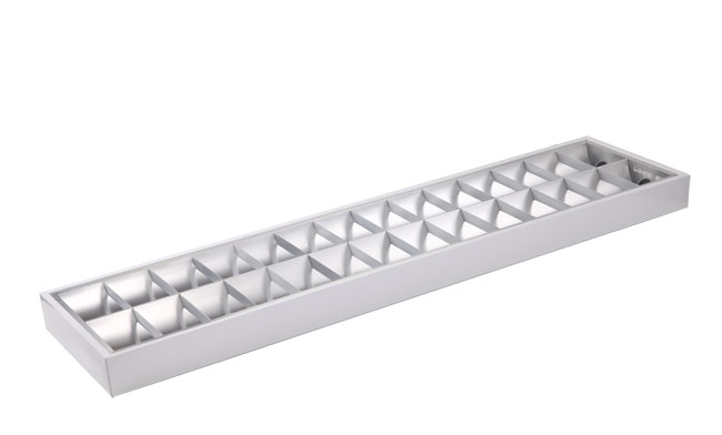 LED格柵燈盤(pán) T8明裝格柵燈 1220x300x80mm 36W 普及型 LED格柵燈盤(pán) T8明裝格柵燈 1220x300x80mm 36W 普及型