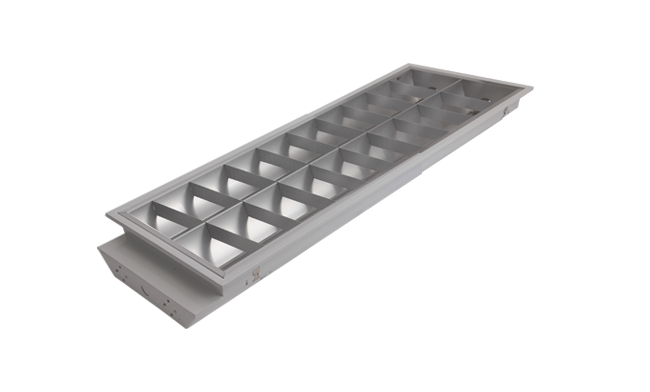 格柵燈300x900mm 2x14W T8 LED格柵燈盤(pán) 普及型 305x905mm 格柵燈300x900mm 2x14W T8 LED格柵燈盤(pán) 普及型 305x905mm