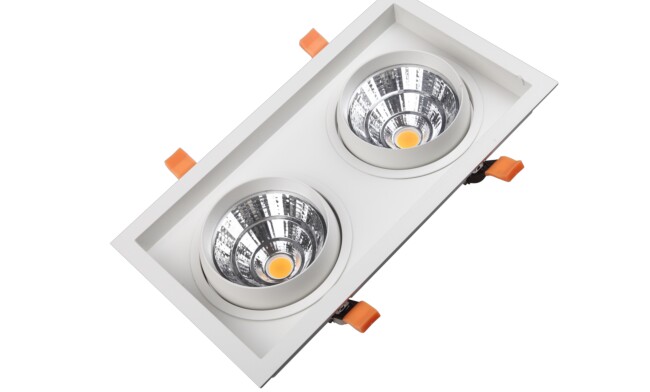 COB格柵射燈華輝