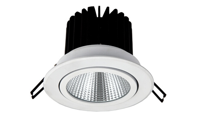 LED 12W COB嵌燈 可調(diào)角度 開(kāi)孔100mm 黃光白光中性光 LED 12W COB嵌燈 可調(diào)角度 開(kāi)孔100mm 黃光白光中性光