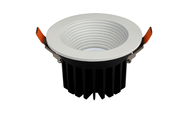 LED 11W 深孔防眩cob筒燈開孔110mm 黃光/白光/中性光 LED 11W 深孔防眩cob筒燈開孔110mm 黃光/白光/中性光