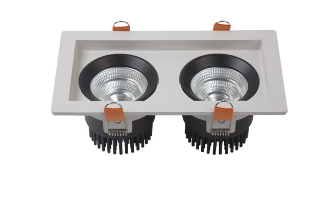 LED格柵射燈 18W 開(kāi)孔195x95mm LED格柵射燈 18W 開(kāi)孔195x95mm