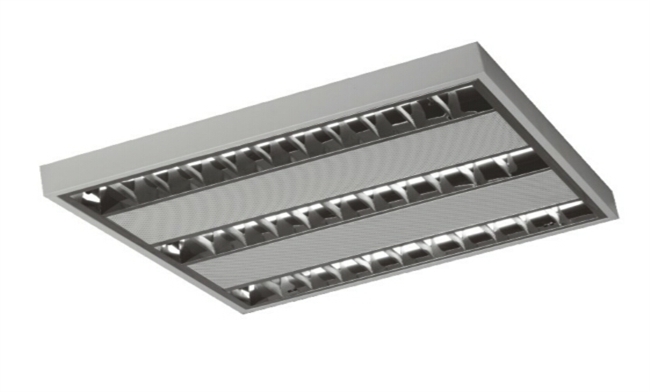 T8 3x20W 吸頂式豪華型格柵燈盤600x610mm(I格/V格) T8 3x20W 吸頂式豪華型格柵燈盤600x610mm(I格/V格)