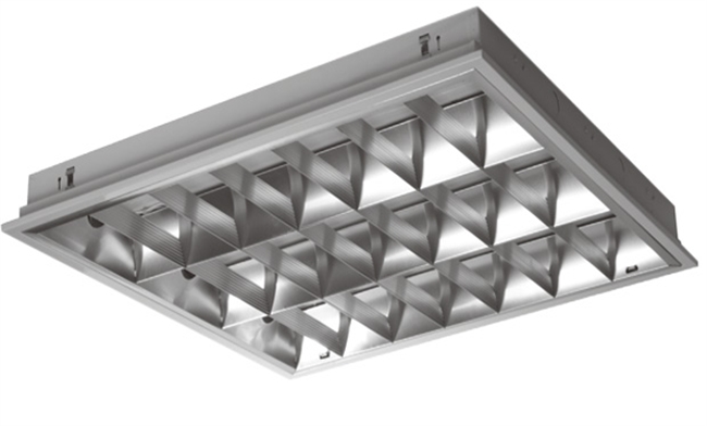 T5 3x14W 高光效格柵燈盤(pán) 600x600mm 嵌入式/吸頂式 T5 3x14W 高光效格柵燈盤(pán) 600x600mm 嵌入式/吸頂式