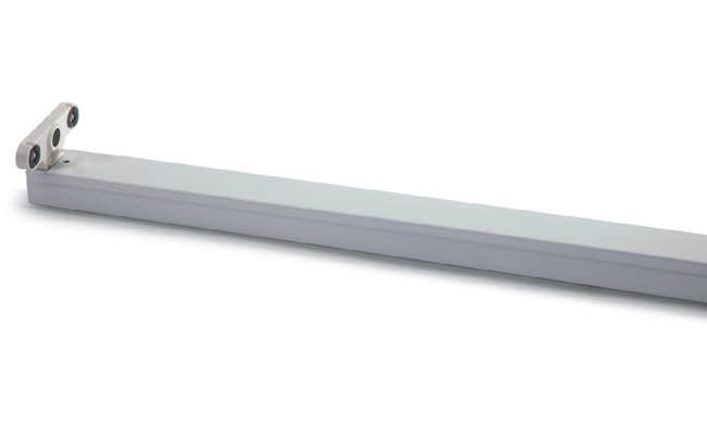 T8 2X18W LED燈管支架 雙支支架/單支身1232X100X70mm T8 2X18W LED燈管支架 雙支支架/單支身1232X100X70mm