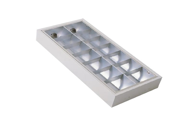 T8 2x20W 普及型格柵燈盤(pán) 300x600mm 305x605mm T8 2x20W 普及型格柵燈盤(pán) 300x600mm 305x605mm