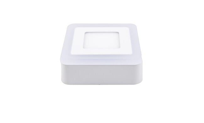 面板燈 5W LED方形雙色面板燈 吸頂式 可分段控制光色 面板燈 5W LED方形雙色面板燈 吸頂式 可分段控制光色