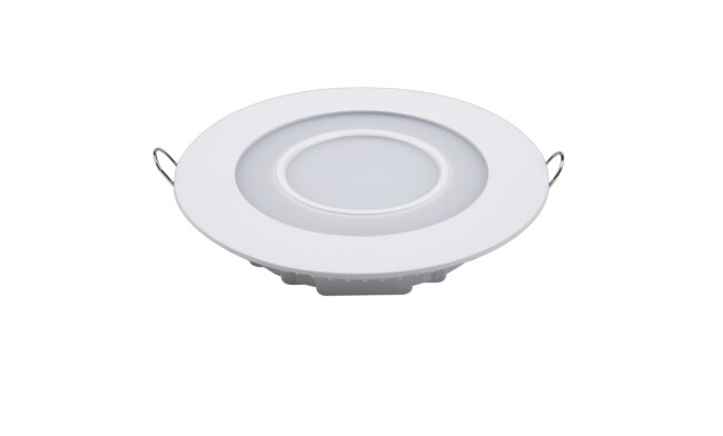 LED面板燈 12W圓形雙色面板燈 開孔Φ138mm 白光藍(lán)邊 可分段控制光色 LED面板燈 12W圓形雙色面板燈 開孔Φ138mm 白光藍(lán)邊 可分段控制光色