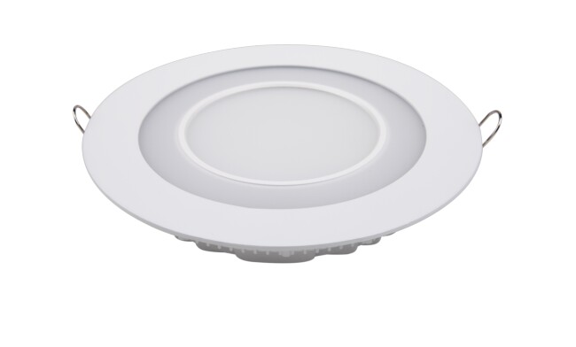 LED面板燈 16W圓形雙色面板燈 開孔Φ163mm 白光藍邊 可分段控制光色 LED面板燈 16W圓形雙色面板燈 開孔Φ163mm 白光藍邊 可分段控制光色